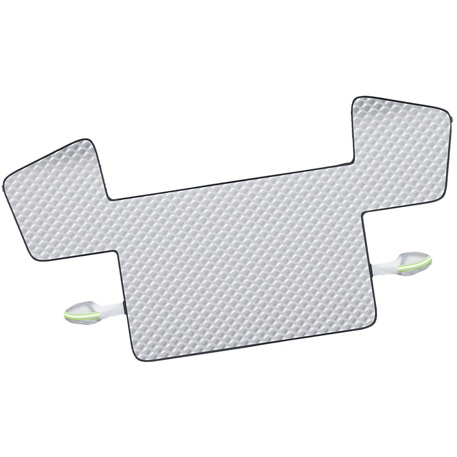 

Winter Car Windshield Cover Thermal Insulation Snow Ice Prevention Waterproof Foldable Snow Shield Cover серебряный