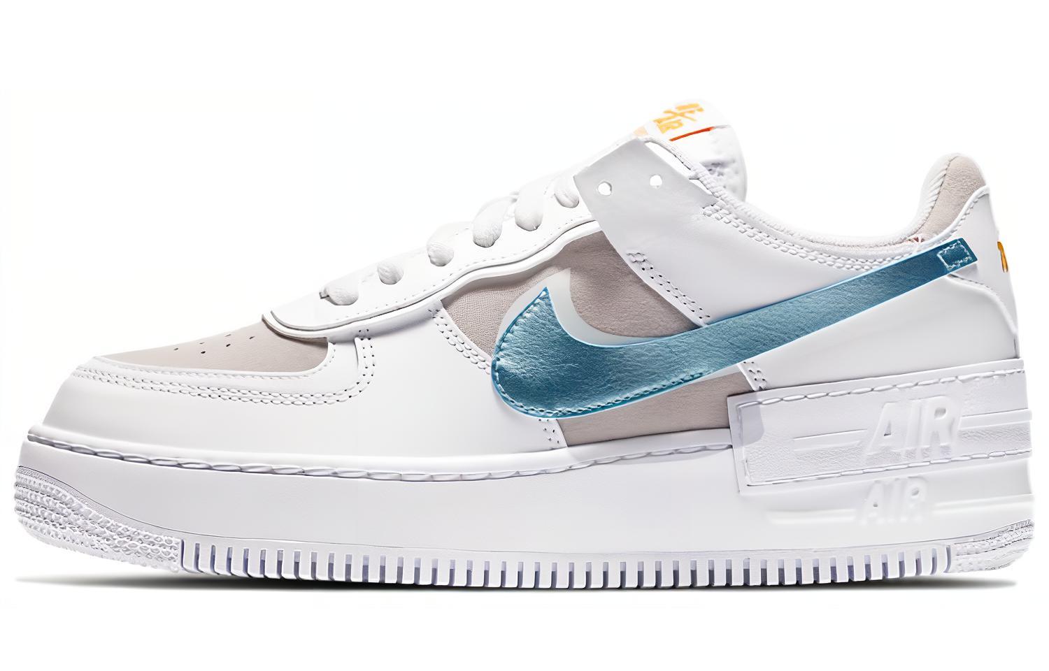 Nike Air Force 1 Low Shadow White Vast Grey Glacier Ice Women s DA4286-100 36.5