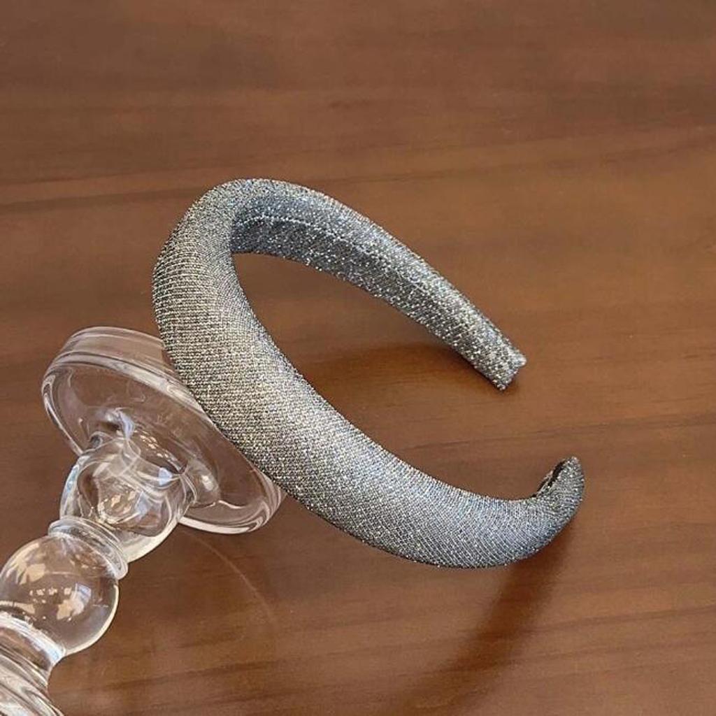 PROLY New Fashion Headband For Women Solid Color Casual Spongy Hairband Autumn Soft Turban Hair Accessories