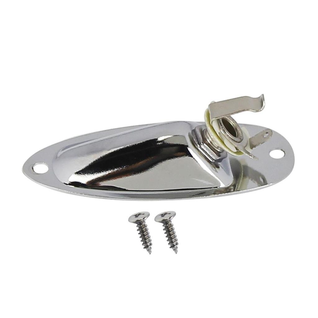 1ks Jack pro kytaru ve stylu lodičky, zásuvka pro výstupní jack 1/4" 6,35 mm Pro elektrickou kytaru ST