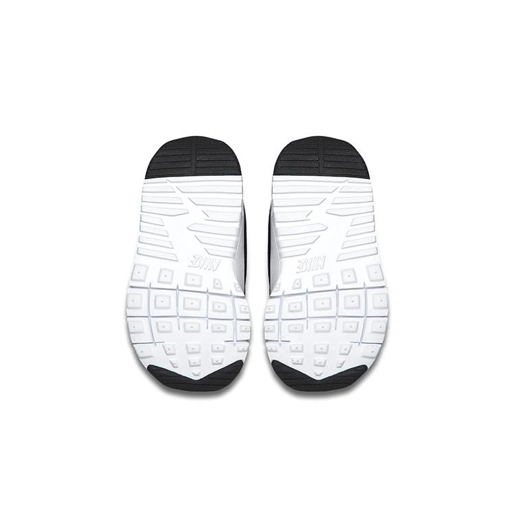 Nike Air Max Tavas Low top Toddler Shoes Black White Infant And Toddler Baby 844106-001