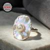 Natürliche Süßwasser Perle Ringe Für Frauen Mode Weibliche Zirkonia CZ Ring Perle Schmuck Einstellbare Ring