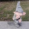 Garden Ornaments: Little Elves Pooping Christmas Resin Crafts