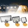 Smart Cordless LED Working Light for Outdoor Activities Utilizing a For 20V Battery and Offering Dual USB Outputs