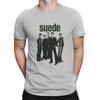 Men's Popular British Rock Bands T Shirts Suede Pure Cotton Clothing Awesome Short Sleeve Round Neck Tee Shirt Summer T-Shirt
