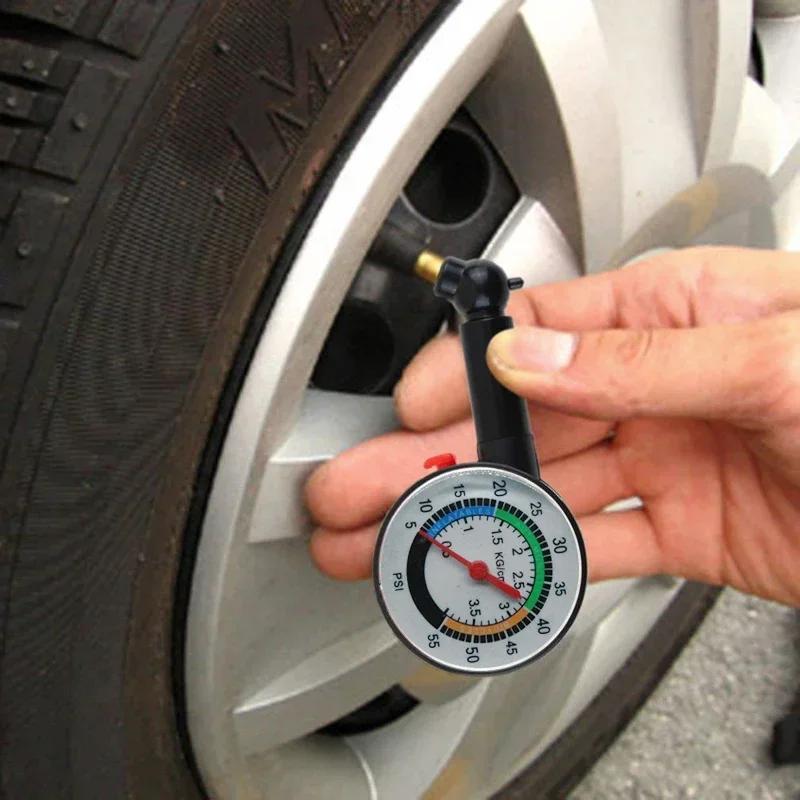 Auto Reifen Manometer Reifen Deflation Pointer Auto Reifen Inflation Manometer Messung Hohe Präzision Meter Detektor