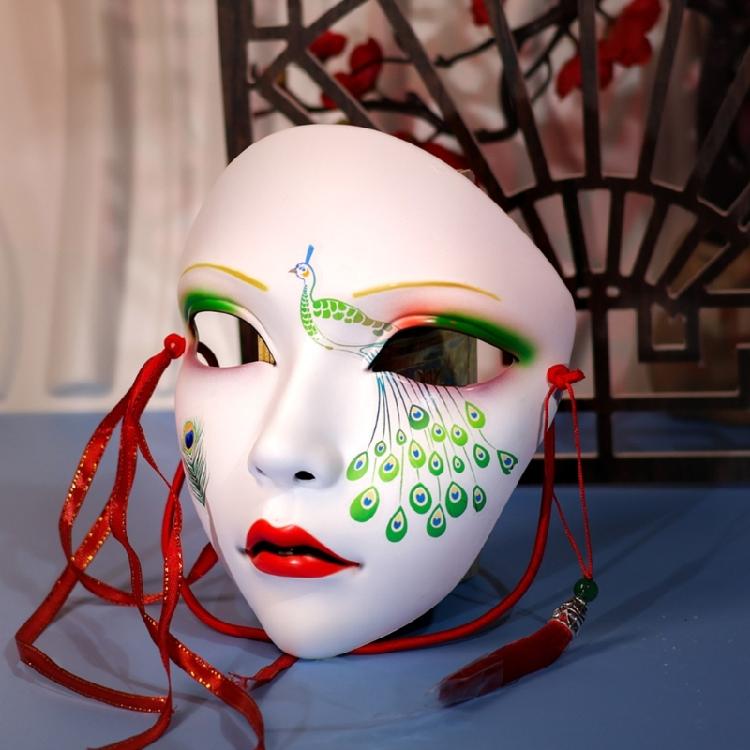 Carnivals Mask Masquerade Mask Full Face Mask Anime Mask Party Mask Chinese Styles Mask Halloween Mask