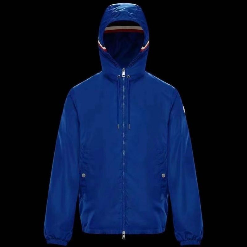 Mens Lightweight Waterproof Hooded Outdoor Jacket Breathable Windproof Raincoat Hiking Camping Travel