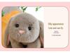 Fluffy Genuine AnTu Gongzai Little Rabbit Plush Toy Cushion