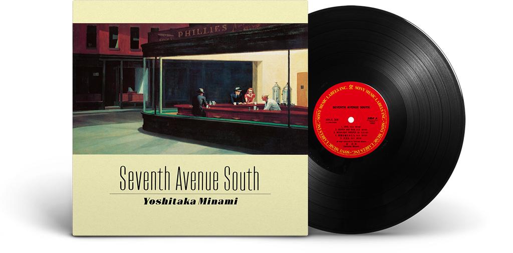 LP Record YOSHITAKA MINAMI - Seventh Avenue SOUTH MHJL306 GREAT TRACKS 2023 Japan Japanese Pop/Rock