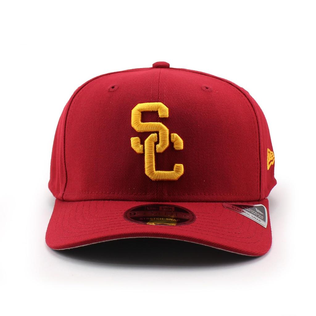 Cap 9SEVENTY Stretch Snapback South California Trojans NCAA STRETCH SNAPBACK CAP CARDINAL USC TROJANS Hat Cap [New Era] [Used]