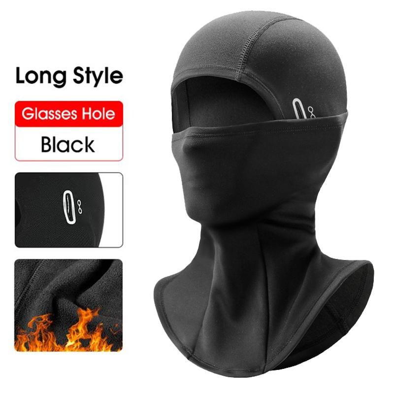 

Gobygo Winter Riding Warm Helmet Stretch Breathable Neck Protection Mask Padded Windproof Coldproof Mountaineering Fishing Ski