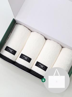 Songwol Towel 1 Percentage Black Sapphire 180g 30-Count Combed Towel 4P