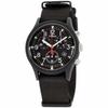 Timex Men's MK1 Aluminum Chronograph 40mm Analog Quartz Nylon Strap, Black, One Size, MK1 Aluminum Chronograph.