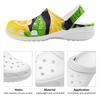 Cartoon Printed EVA Clogs Men Women Comfortable Breathable Slip On Summer Sandals Casual Shoes Soft Footwear Leisure Wear