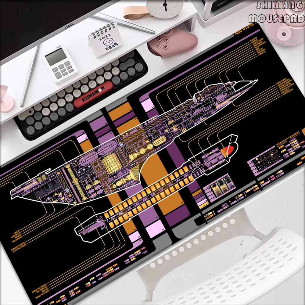 Sci Fi Console Display Table Mat Jumbo Gamer Mouse Pad Laptop Pad Computer Accessories Game Room Decor Sci Fi Gifts 800x400x2mm