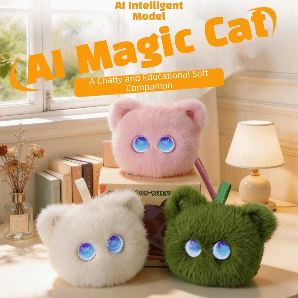 Interactive Talking AI Plush Companion Pendant Desk Buddy Plush Toy Birthday Present