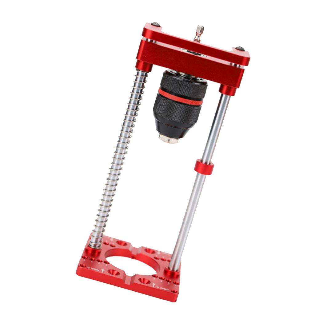 Hand-Elektrobohrerhalter Handgehaltene Tischbohrmaschine Befestigungshalterung 35mm Scharnierloch-Locator für