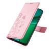 For Realme 12 4G/12+ 5G Case Butterfly Flower Leather Magnetic Closure Phone Cover