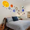 Solar System Decals Planet Wall Decals PVC Material