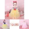 Fashionable 11.8in Elsa Snow White Princess Singing Doll For Girls With 31 Built-in Music Accessories
