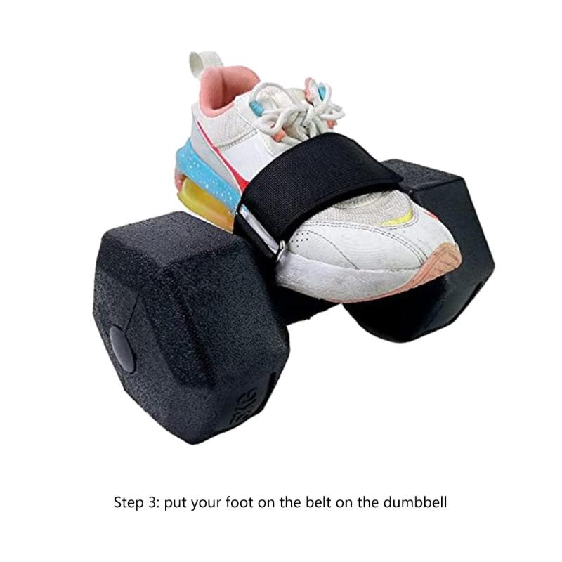 2 ks Trenér Tibialisů Popruh na nohu Nástavec na jednoručku Tréninkové Fitness vybavení