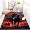 Multiple sizes Dark Knight Red Sky Carpet for Living Room Bedroom Sofa Home Decor Rus Non-slip Floor Mat Luxury Gift