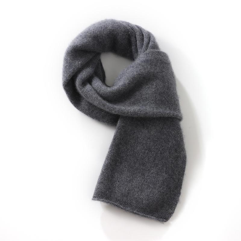 Premium 100% Cashmere Thick Knit Scarf for Parent-Child/Couples