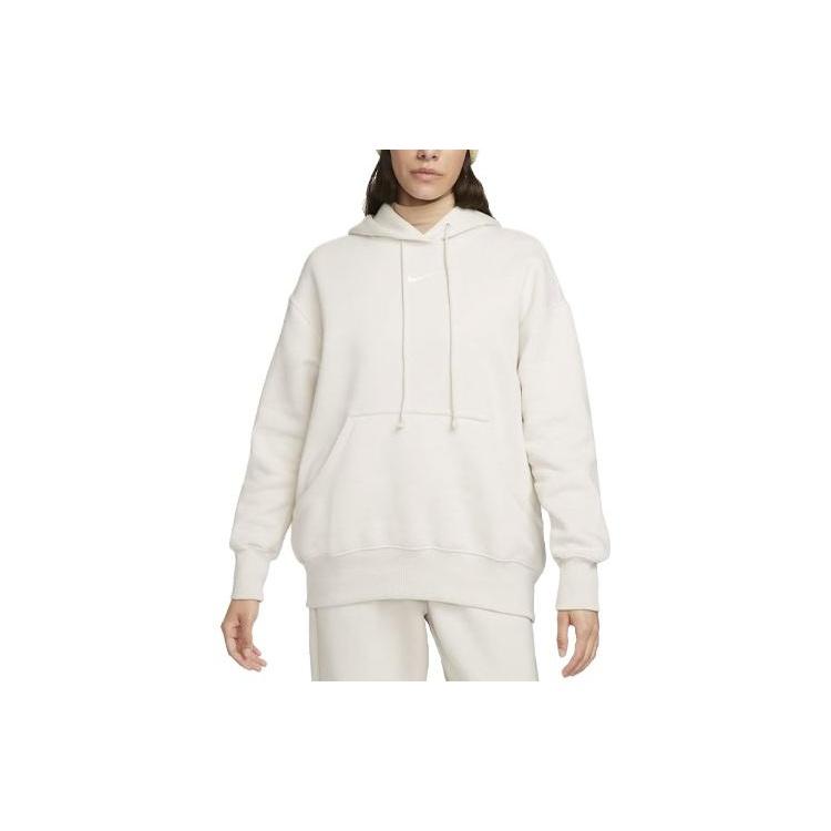 (WMNS) Nike Sportswear Phoenix Fleece Oversized Pullover Hoodie  Light Orewood Brown  Women s DQ5860-104 XL