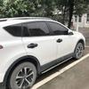 for Toyota Innova MK2 AN140 2015~ Carbon Fiber Door Handle Cover Car External Protective Accessories Goods Styling Stickers