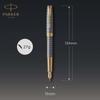 PARKER Sonnet Premium Sizzle GT Fountain Fine 18K Gold Gift Officially Product Number 1931489 Pen, Nib, Nib, Boxed, Imported,
