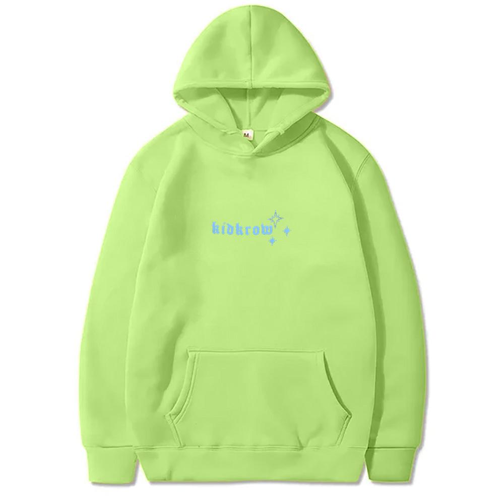 Conan Gray Kid Krow Puff-Print Hoodie Men Woman Sweatshirts Fashion Hip Hop Fleece Hoody Mens Streetwear Unisex Fashion Pullover