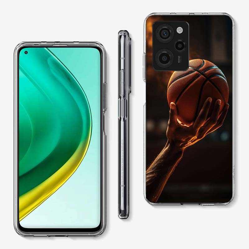 Basketball Cover Phone Case For Xiaomi Poco M8 M7 M6 M4 M3 X7 X6 X4 Pro F7 Ultra M5S Mi 14 14T 15 15T 12T 10T Pro 12S 12 11 Lite