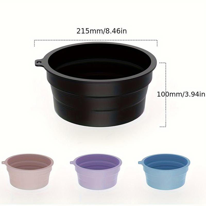 Zusammenklappbares Silikon-Eisbad-Tablett – Tragbares Gesichts-Tool für Kältetherapie und Reduzierung von Schwellungen, Ideal für Reisen