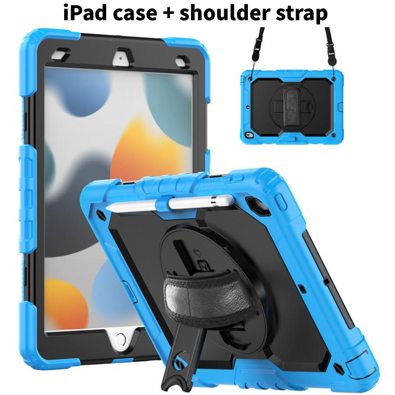 Ipad For Air 11 Case Silicone Anti Fall Rotating Bracket Protective Cover Gift