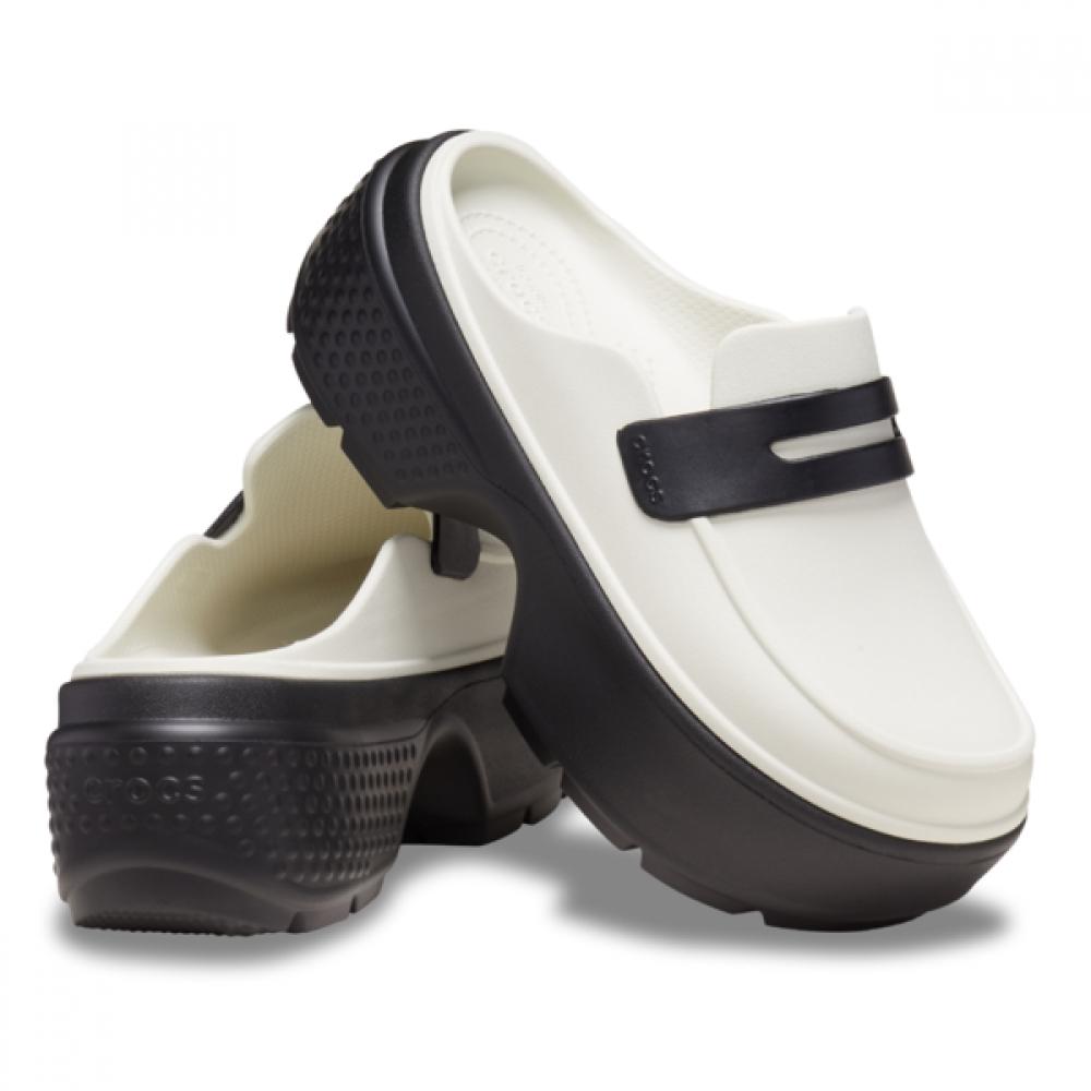 

Crocs Stomp Loafer Crocs Sandal Slipper Jibbitz Daily Classic Platform Linen 209937 1hr M8W10(265)