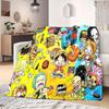 ONE PIECE Print Blanket Warm Comfortable Flannel Blanket Suitable for Bedrooms,Sofas, Beds,Chairs,Travel -QIAO73