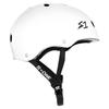 S-ONE LIFER White Gloss Checkers - Casque