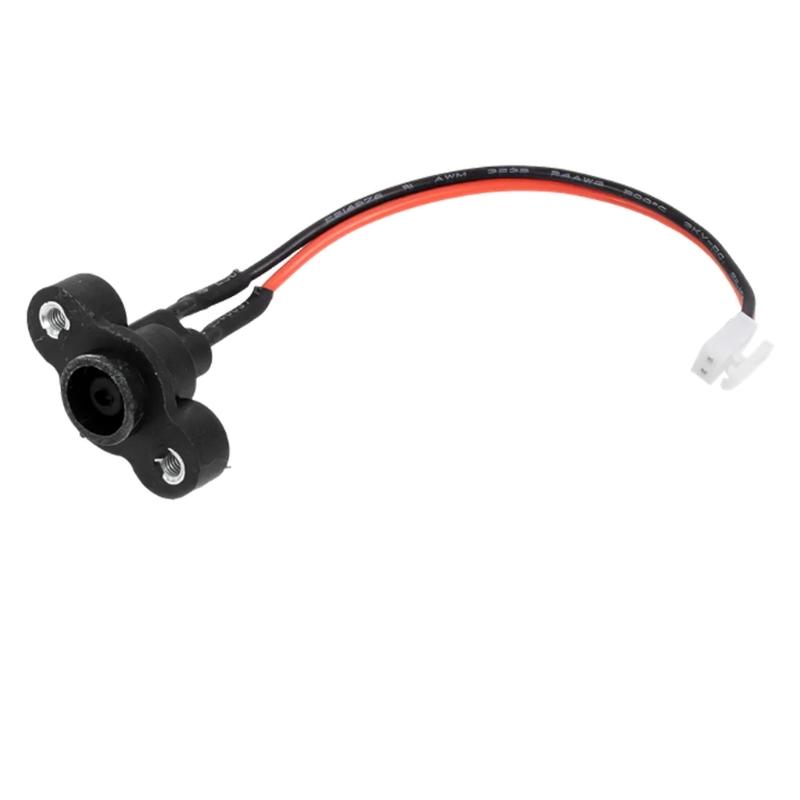 Power Cable Connector Power Charging Cable Port for ES1 ES2 ES3 ES4 Electric Scooter Charging Port Assembly Enduring 1