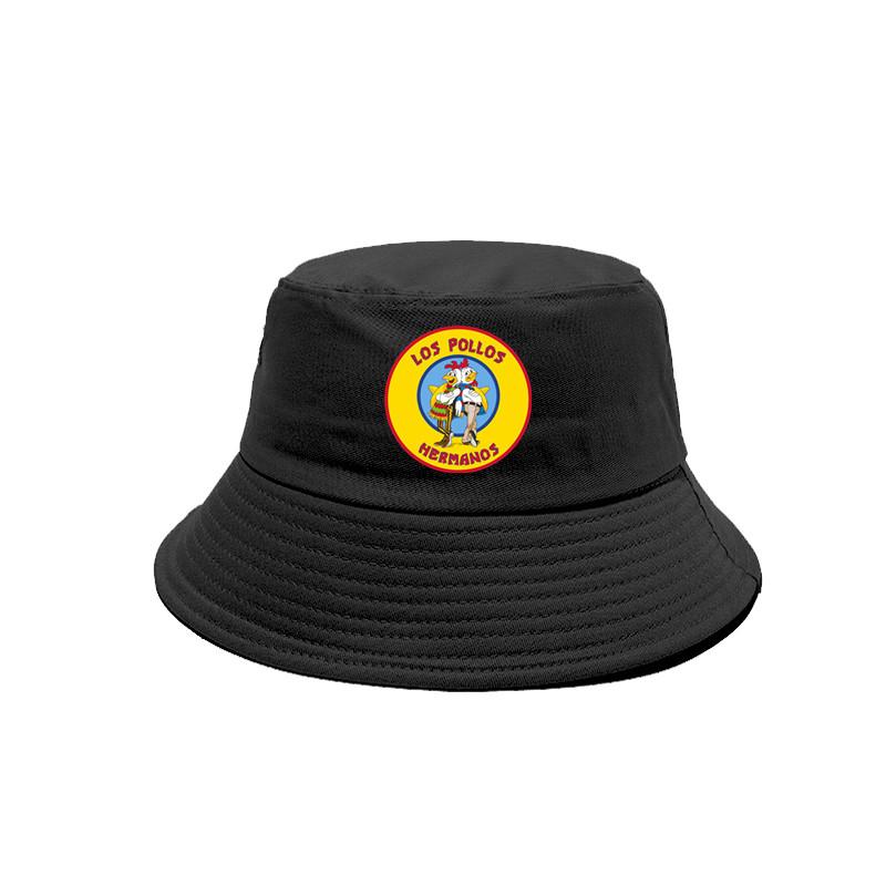 Los Pollos HerUnisexos Bucket Hats New Outdoor Cotton Panama Hat Summer Cool Sun Caps Bob Hat