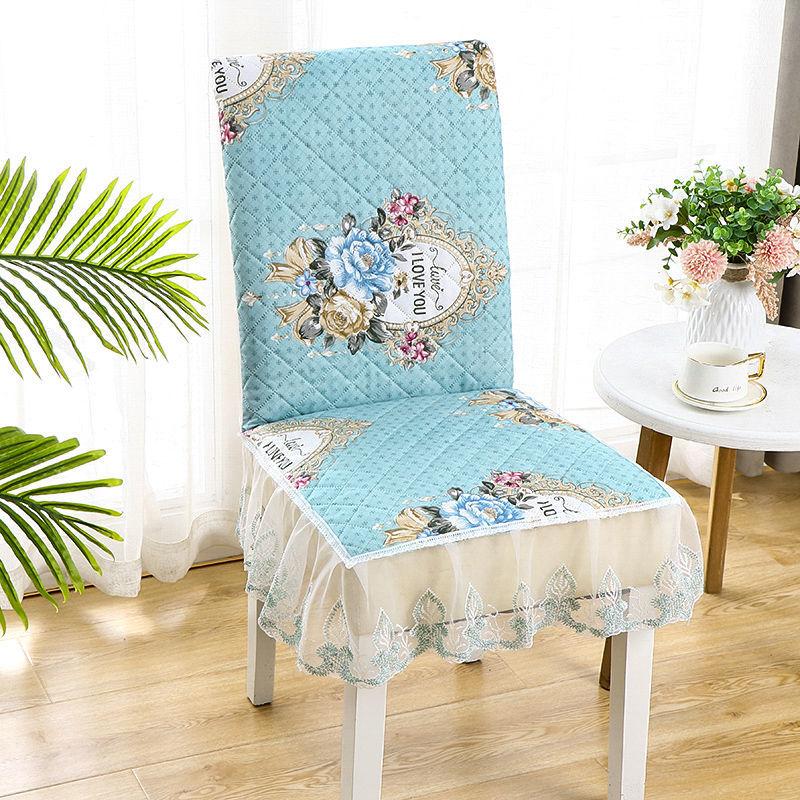 Universal Thick Chair Cushion Household Integrated Anti Slip Chair Cover Dining Table Chair Backrest Cushion Elastic Fully Wrapped Chair Cover