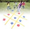Toss Game with Bn Bags Fun Crtive Portable Toss Bn Bag Across Game for Outdoor Yard Bch Party
