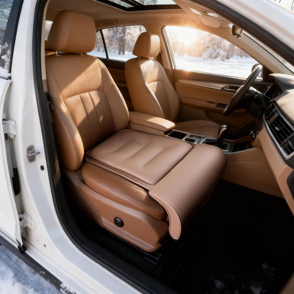 Seat Extender Pad For Car Adjustable Non-Slip Comfortable Vehicle Accessories Knee Rest Long Driving Car Seat Cushion For Front