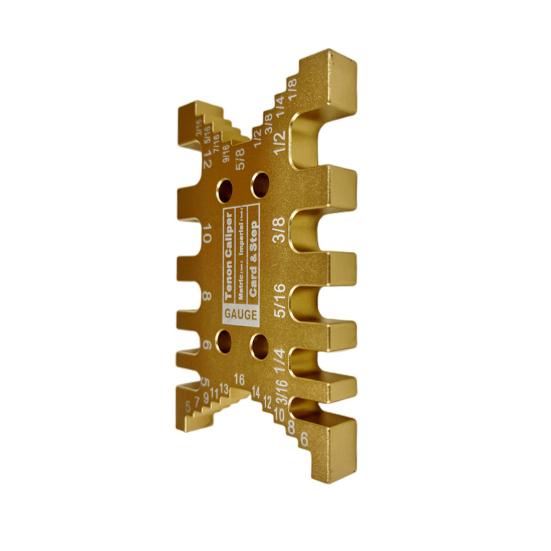 Woodworking Tenon Card Caliper Measurement Tool Durable Structure Comfortable Grip Smooth Operation Portable Tenon Card Caliper