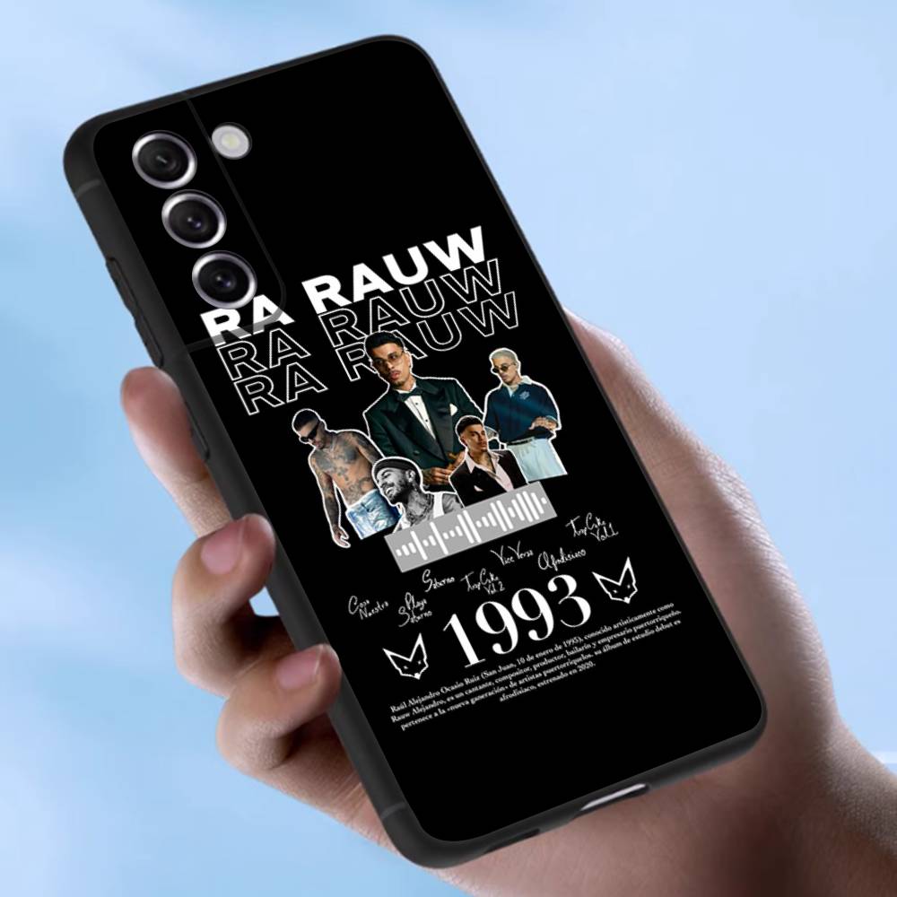 

Singer R-Rauw Alejandro Case For Samsung Galaxy Case S25 S23 S22 S21 S30 S20 S10 Ultra Plus FE TPU Soft Cover Samsung S25
