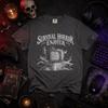 Survival Horror Enjoyer T-Shirt | Vintage TV Haunted Game Tee