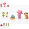 Entzückende 7-teilige Pocoyo Actionfiguren Zinkia Miniaturen Perfekt zur Kuchendekoration