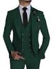 Men's Business Three-Piece Suit - Wedding Groom & Best Man Formal Attire Set