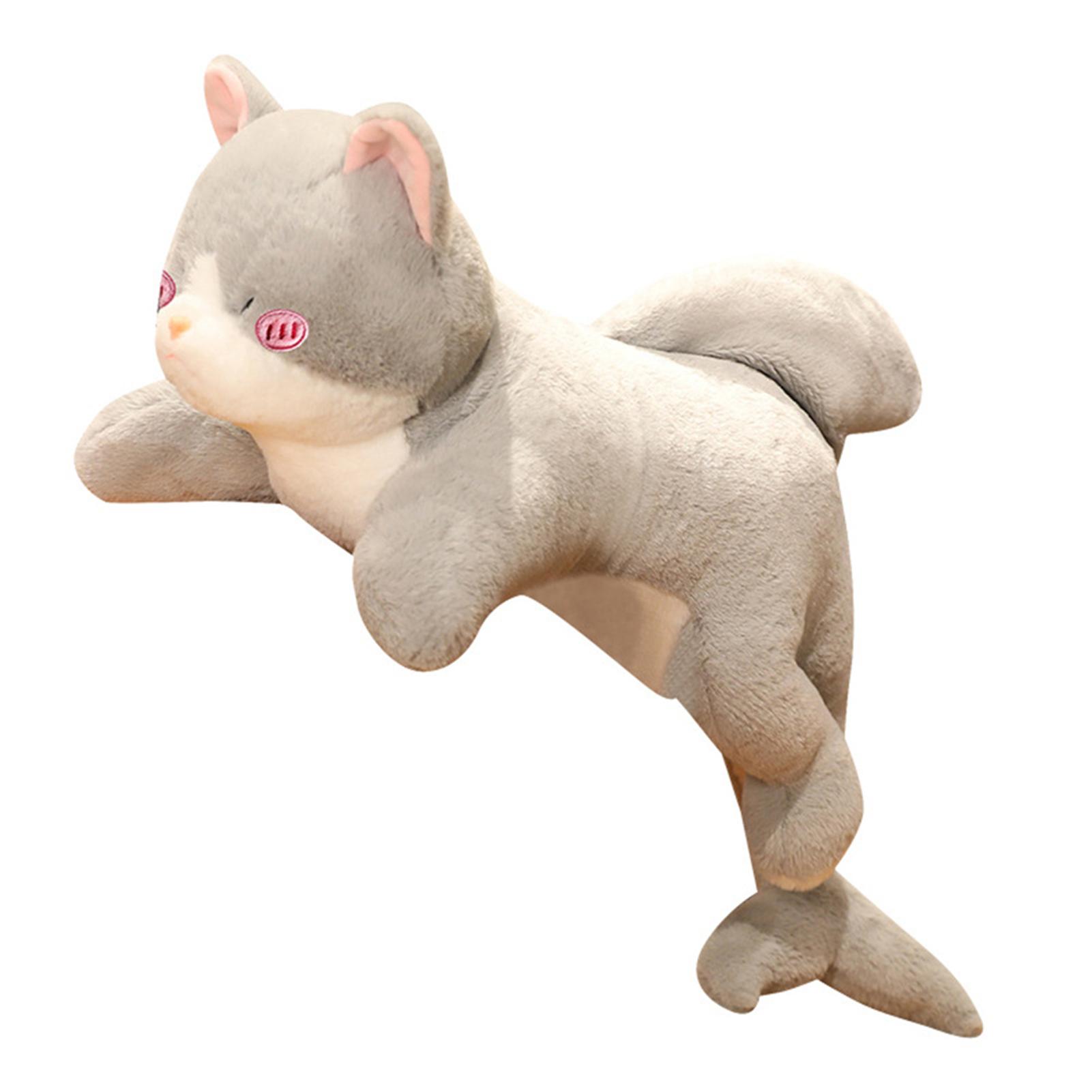 Cat Anime Character Stuffed Toy Soft Cuddly Friend Baby Sleeping Pillow