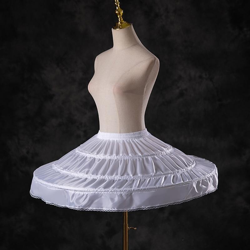 Structured Crinoline For Prom Dresses And Special Petticoat Flexible Hoops Durable Cotton Fabric